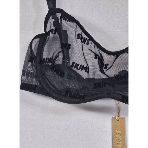 Skims Ultra fine mesh bra Nwt - Picture 2 of 10